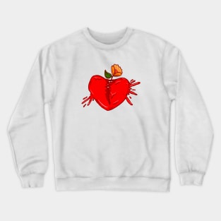 Spooky Heart Crewneck Sweatshirt